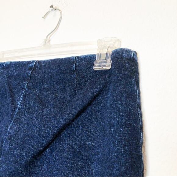 Vintage RALPH LAUREN Collection Stacked Ruched Low Rise Jeans Bareback 90s - Picture 6 of 10
